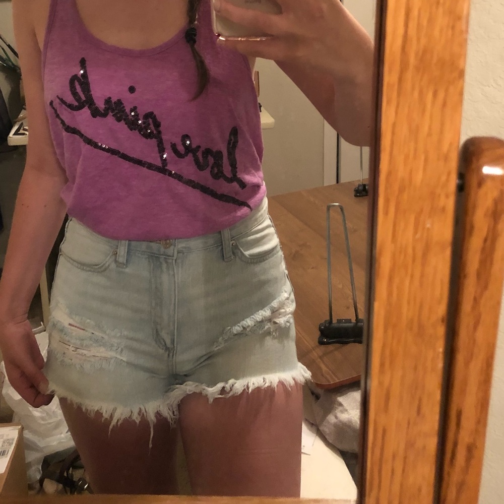 Pink Sequined Tank Top - Picture 4 of 4